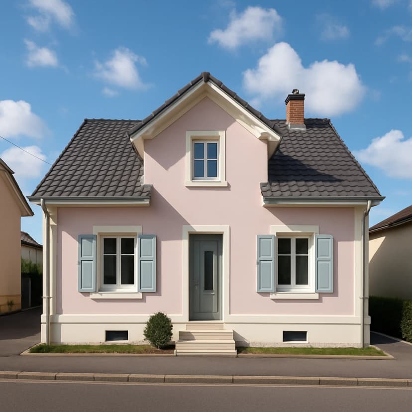 Peinture de façade à Forbach