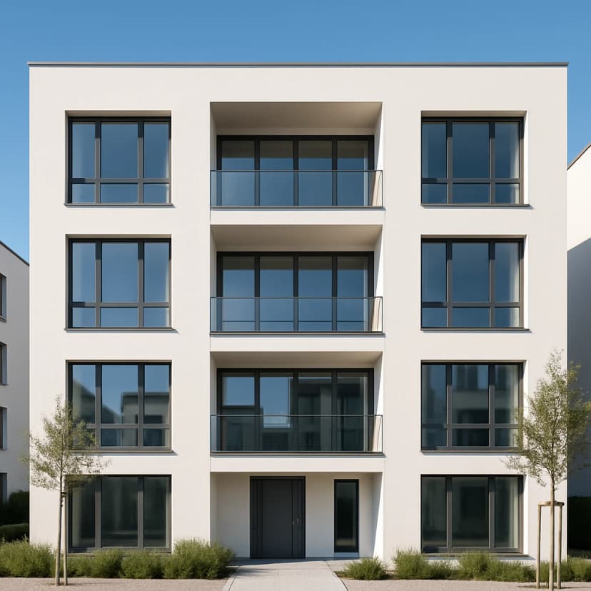 Façade neuve – Projet résidentiel